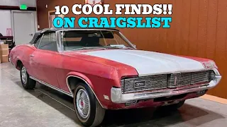 10 Cool Classic cars For Sale Under 10 000 on Craigslist