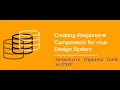 Easy dynamic responsive table in PHP