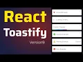 Notifications and Popup Creation Library - React Toastify