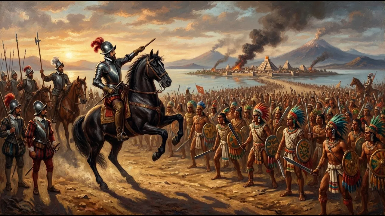 La Caída de Tenochtitlán: Cómo Cortés y sus Aliados Derrotaron al Imperio Mexica | Historia