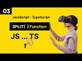 SPLIT Function - Generating Arrays from String in TypeScript JavaScript