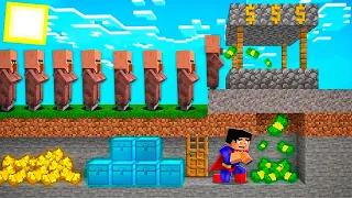 Usé un POZO de los DESEOS para RECAUDAR IMPUESTOS en Minecraft
