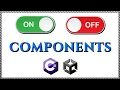 How to ACTIVATE and DEACTIVATE COMPONENTS through script in Unity