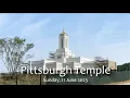 Pittsburgh Temple Cupola Spire Installation June 9 2023