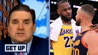GET UP | Steph Curry watches LeBron James shine — Windy on Warriors loss to Lakers in home finale