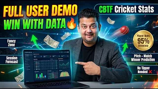 CBTF Cric Stats Product Demo  By Amit Majithia CBTF | How To Use All Features | CBTFcricstats