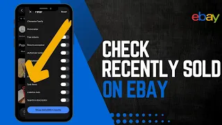 How To Check Recently Sold On eBay