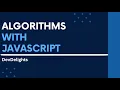 JavaScript Algorithms - 1