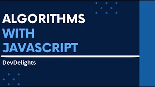 JavaScript Algorithms - 1