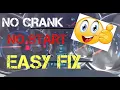 2012 CHEVY CRUZE NO CRANK NO START SITUATION - TRY THIS EASY TRICK