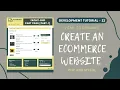 Cart Page Part 1 Frontend Create an Ecommerce Website using PHP MYSQL and AJAX