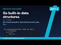 Go built-in data structures - Day 75 Day DSA in Go Challenge