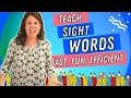 6 Fun Ways To Teach Sight Words To Kids - Perfect For Kindergarten And First Grade