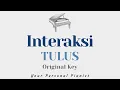 Download Lagu Interaksi - TULUS (Original Key Karaoke) - Piano Instrumental Cover with Lyrics