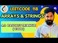 118 2 Pascal s Triangle Code Array And String Playlist