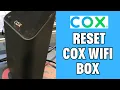 How To Reset Cox Wifi Box 2025 Restart cox router