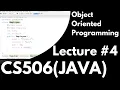 CS506 Short Lecture 4 Object Oriented Programming OOP JAVA VU M Taimoor Ameen