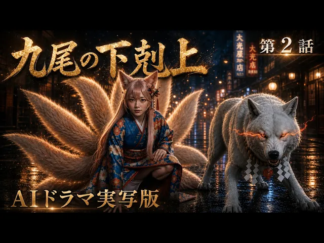 Nine-Tailed Underdog: “AI Drama Adapted into Live Action” — A former god clawing his way up from the bottom. An original story brought to life through video production, collaboratively crafted with vo