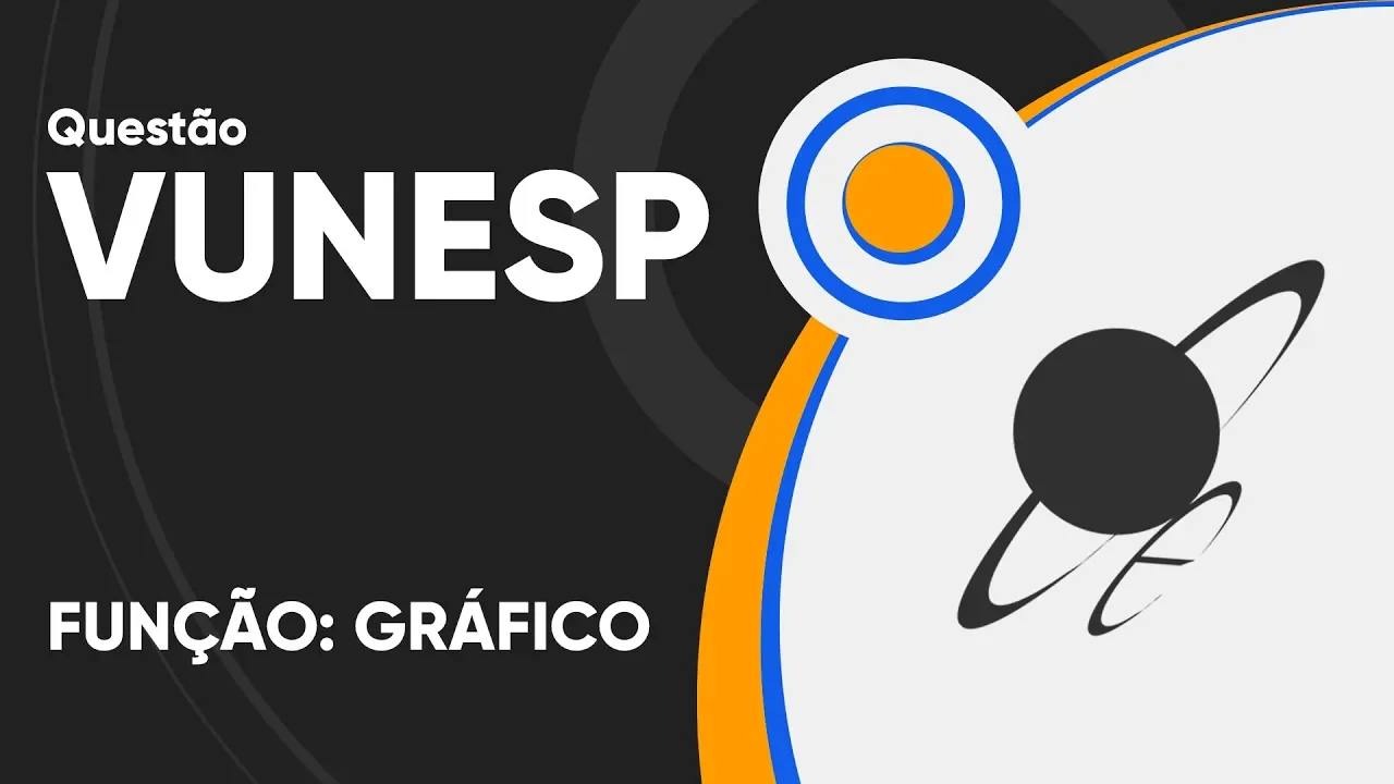 VUNESP - Função do 1º grau (função afim) - Gráfico (questão resolvida)