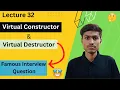 virtual constructor and destructor in c virtual destructor in c virtual constructor in c