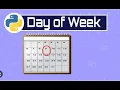 Switch Case Statement to Print Day of Week in Python