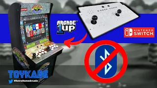 Arcade1Up IntecGaming - How to connect your panel to the switch directly No more bluetooth pairing