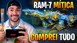 Comprei TUDO da *RAM-7 MÍTICA* no COD MOBILE