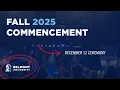 Fall 2025 Commencement