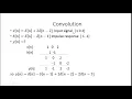 Discrete Time Convolution