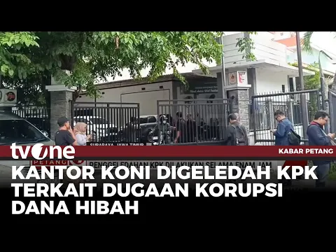 KPK Geledah Kantor KONI Jawa Timur Selama 6 Jam