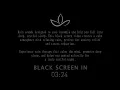 Finally Get Restful Sleep! Calming RAIN Sounds for Sleeping with a Calm Mind | Black Screen ASMR