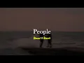 People // Libianca // Slowed & Reverb // I've been drinking more alcohol for the past five days //