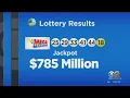 Winning numbers drawn for 785M Mega Millions jackpot