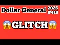 2026 Dollar General Couponing GLITCH MUST WATCH