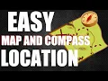 How to Find the Map and Compass - EASY