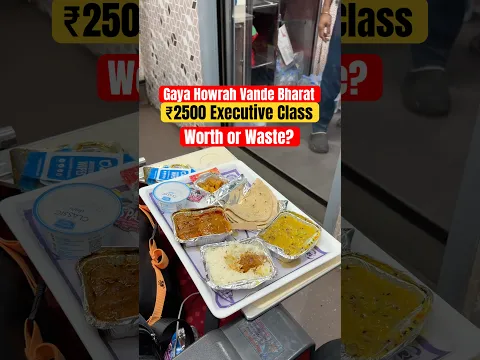 Vande Bharat Executive Class Ka Sach  ₹2400 Ka Full Breakdown || Worth It Ya Waste? #indianrailways