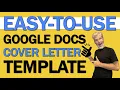 Free Cover Letter Template Google Docs