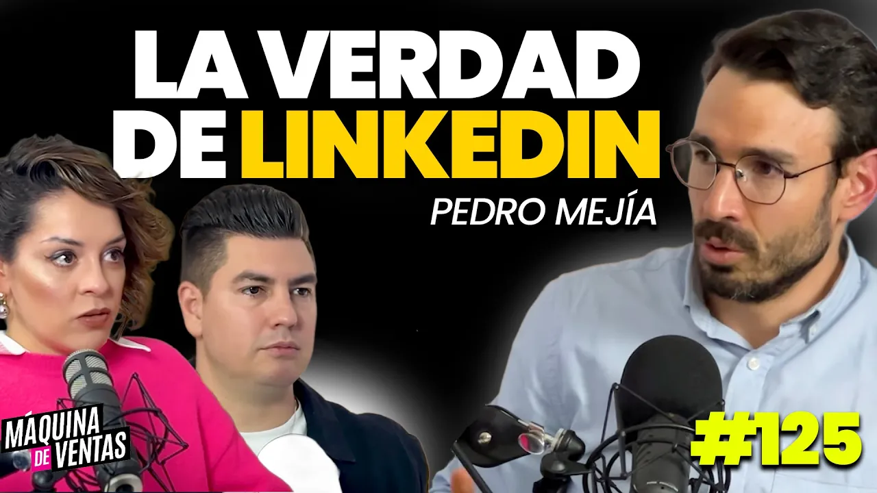 LinkedIn NO SIRVE para vender... hasta que dominas la venta invisible | con Pedro Mejía