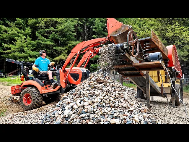 Download MP3 Re-Building, Salvaging a FREE CONVEYOR BELT (for My Gravel Obsession!)