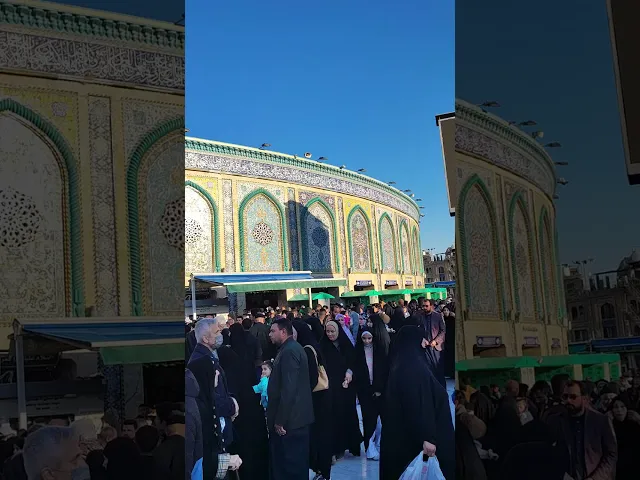 ⁣زرنا عنكم جميعا مع زوجتي الغالية ام امنه والعيال زيارة اول رجب وليلة الرغائب
