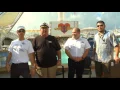 Presentation to Bing Bong Crusie Director Marc Walker Royal Caribbean International