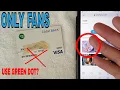Can You Use Green Dot Prepaid Debit Card On Only Fans