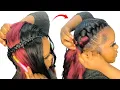Can t Feed-in Braids Trying Two Color Crochet Feed-in Method
