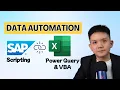 Extract and Transform SAP Data with ONE click Automation with Excel VBA and Power Query