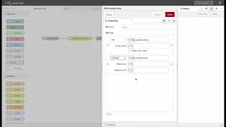 Change node Node-RED