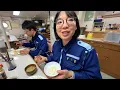 Lagu Japan Coast Guard! How to FEED the crew from the ship's MICRO Kitchen