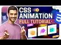 Learn CSS Animations Practically in 50 Minutes - For Beginners