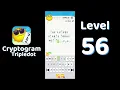 Cryptogram Tripledot Level 56 Answer SolutionGuruji