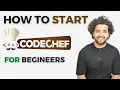 How To Start With Codechef CodeChef RoadMap