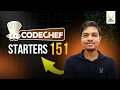CodeChef Starters 151 Solutions Smart Interviews
